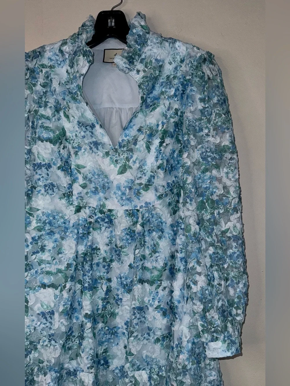 Tuckernuck Light Blue Dress with Logo Label - Picture 4 of 16
